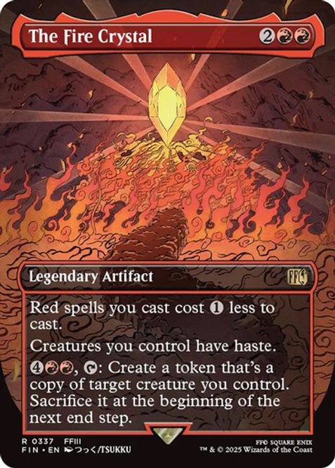 Hovedbilde The Fire Crystal (Borderless)